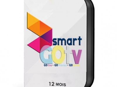 PROMOTION Abonnement 12 Smart Go Tv (-10 EURO)